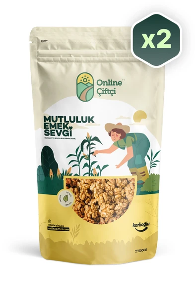 Online Çiftçi Kelebek Ceviz İçi 2x500Gr