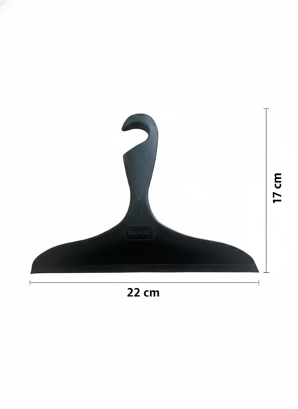 Siyah, Küçük Çekçek Tezgah Üstü ve Cam Çekpası 22x17cm - Resim 6