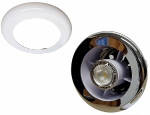 Marintek Led spot lambalı aspiratör 1.5W Sıcak Beyaz Led 12V DC