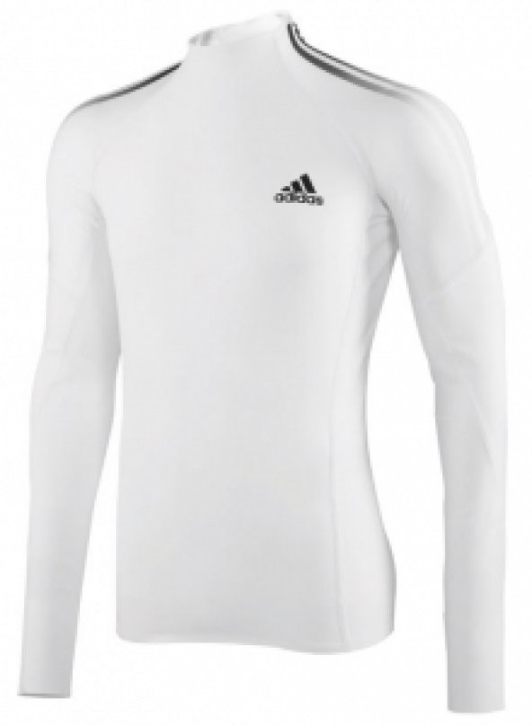 Adidas ASA CL uzun kollu yüksek yaka tişört Beyaz XL Beden
