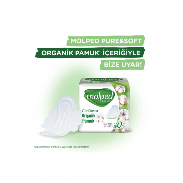 Molped Pure Soft Hijyenik Ped Uzun Süper Mega Paket 108 Adet - 7