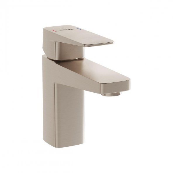 Artema Root Square Lavabo Bataryası S - Fırçalı Nikel