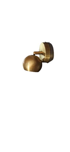 Rsylight Metal Mafsallı Eskitme Spot 180 Derece Armatür  Aplik Beyaz Led Ampullü - Resim 2