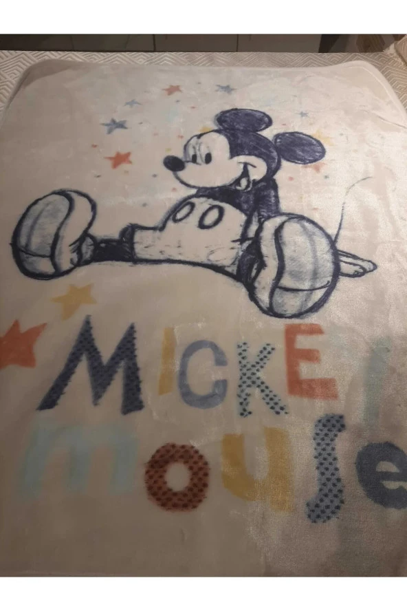 Özdilek Lisanslı Mickey Mouse Bebe Battaniyesi 2999