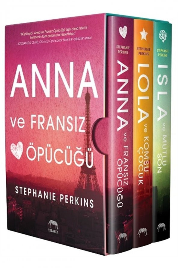 Anna-lola-ısla Kutu Seti (3 Kitap Takım) - Stephanie Perkins 9786257973557