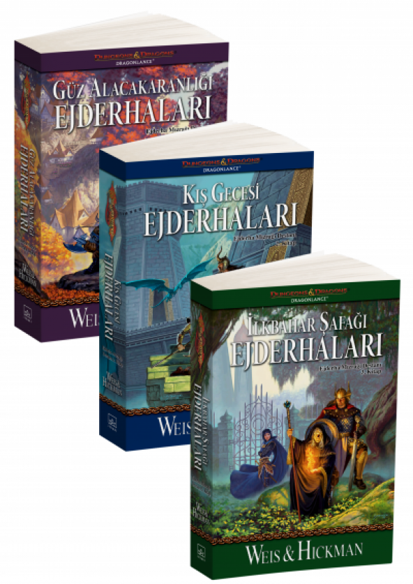 Ejderha Mızrağı 3 Kitap Takım