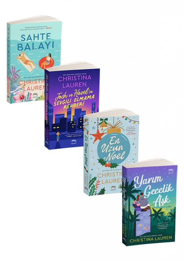Christina Lauren 4 Kitap Takım ürün görseli
