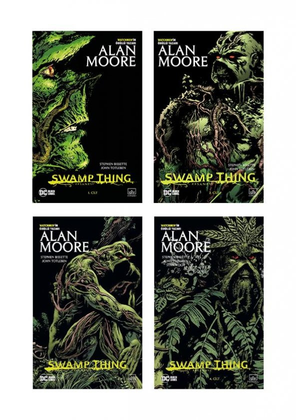 Swamp Thing Efsanesi 4 Kitap Takım ürün görseli