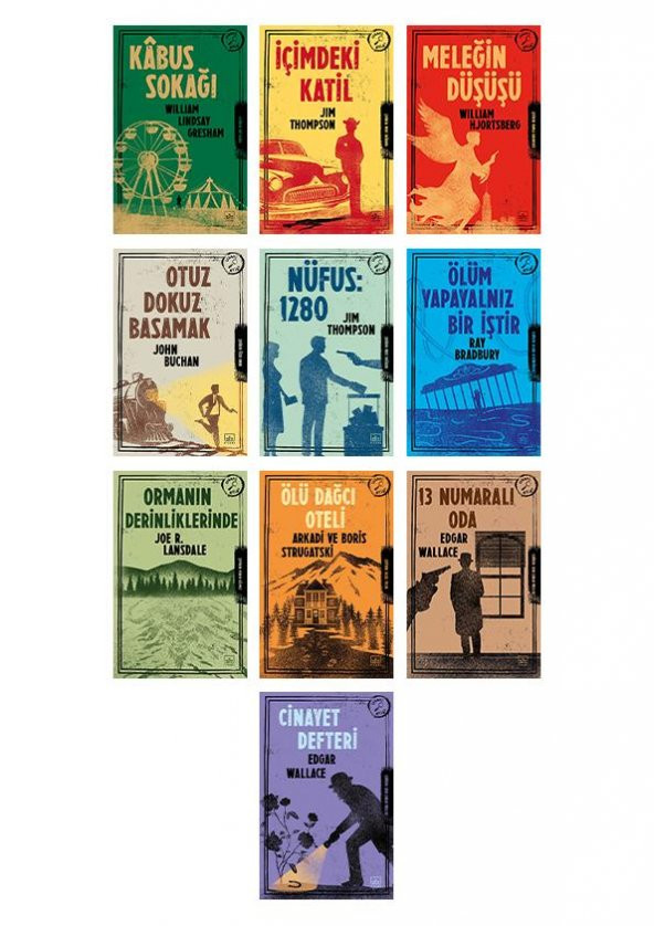 İthaki Gölge Dizisi 10 Kitap Takım - 1