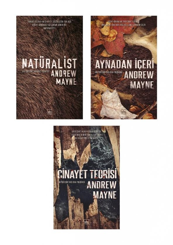 Bir Profesör Theo Cray Polisiyesi 3 Kitap Takım
