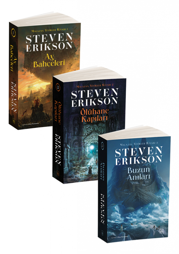 Malazan Yitikler Kitabı Serisi 3 Kitap Takım (Karton K.) ürün görseli
