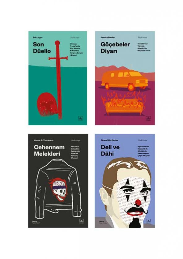 İthaki Arşiv Dizisi 4 Kitap Takım ürün görseli