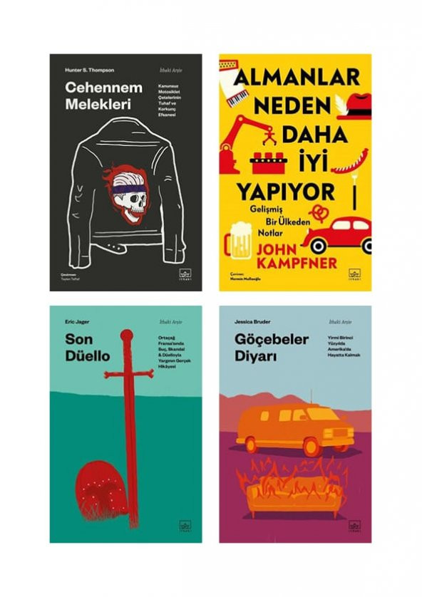 Kurgu Dışı Romanlar Seti ürün görseli