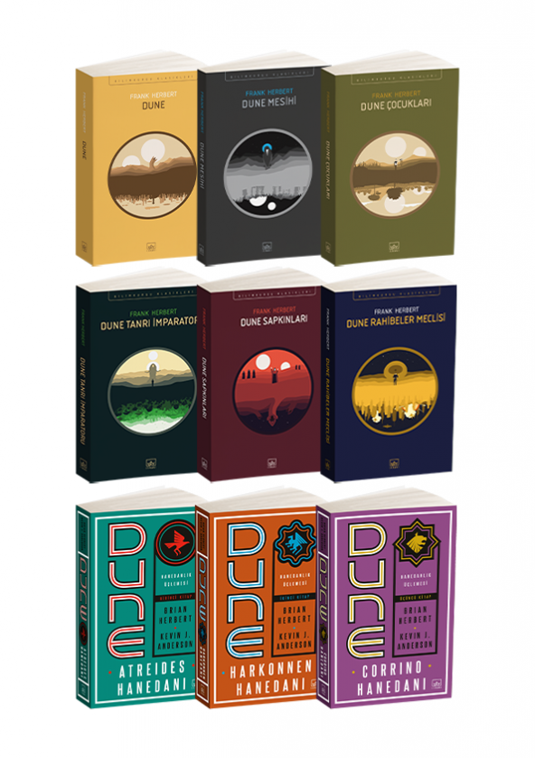 Dune Serisi (9 Kitap Takım)