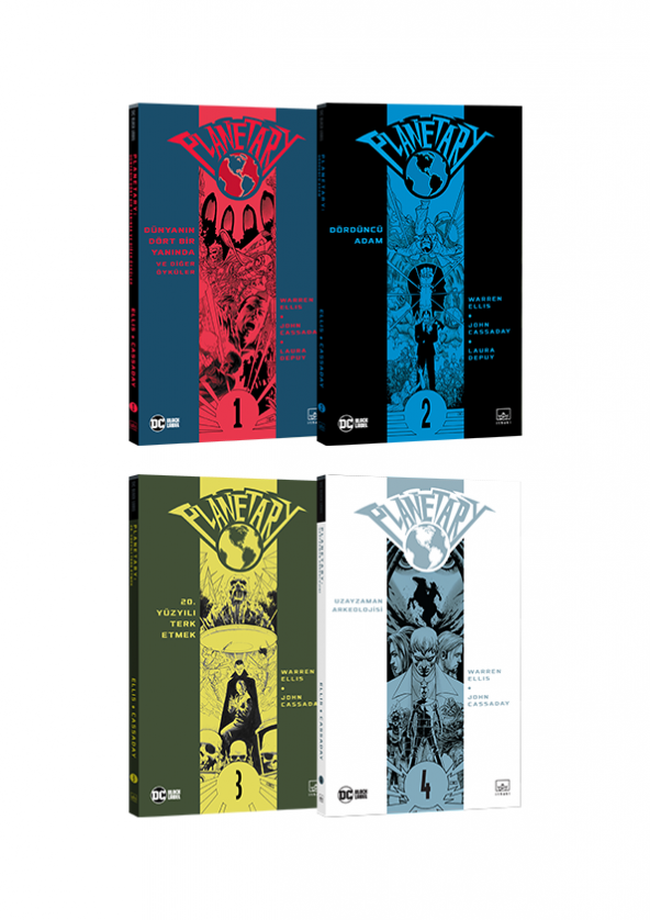Planetary 4 Kitap Takım