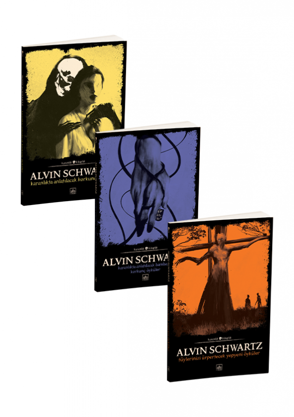 Alvin Schwartz Korkunç Öyküler 3 Kitap Takım
