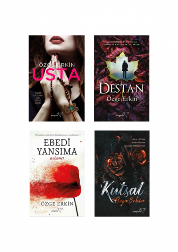 Özge Erkin 4 Kitap Takım