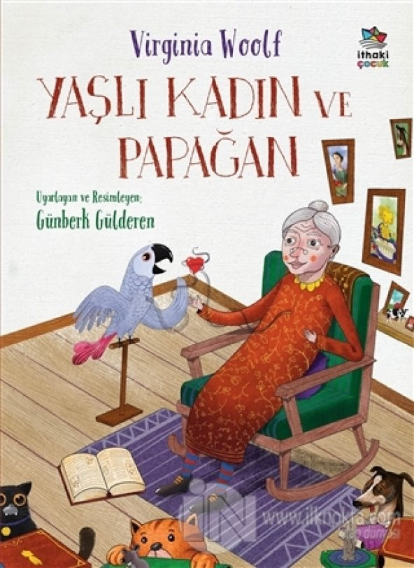 Yaşlı Kadın ve Papağan