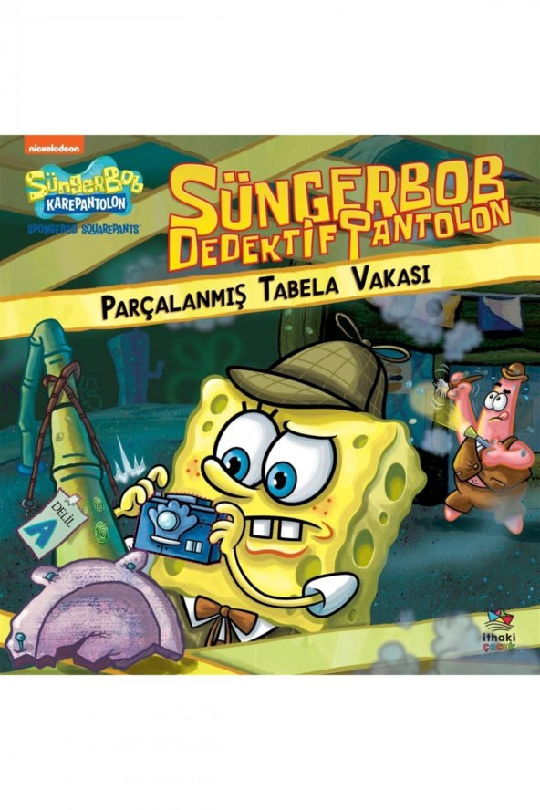 Sünger Bob Dedektif Pantolon Parçalanmış Tabela Vakası - Maggie Testa 9786057475893 - 1