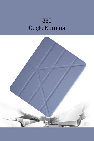 Galaxy Tab S6 Lite SM-P613 128GB 10.4" Kalem Bölmeli Tablet Kılıfı - 10