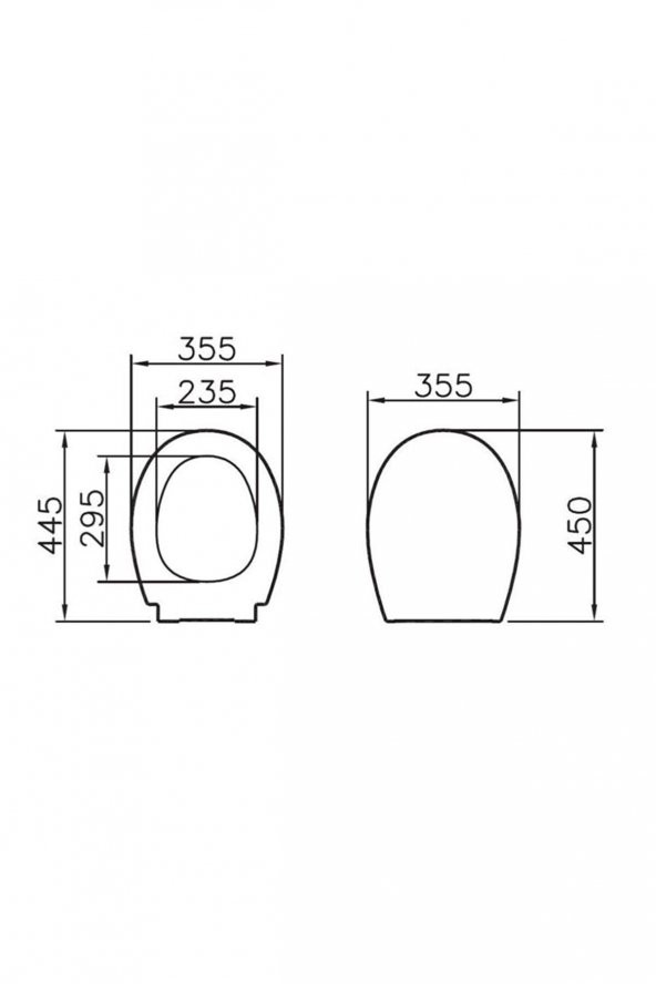 Vitra S20 Round Universal Klozet Kapağı Duroplast - Üstten Sıkmalı Yavaş Kapanır - Beyaz - 2
