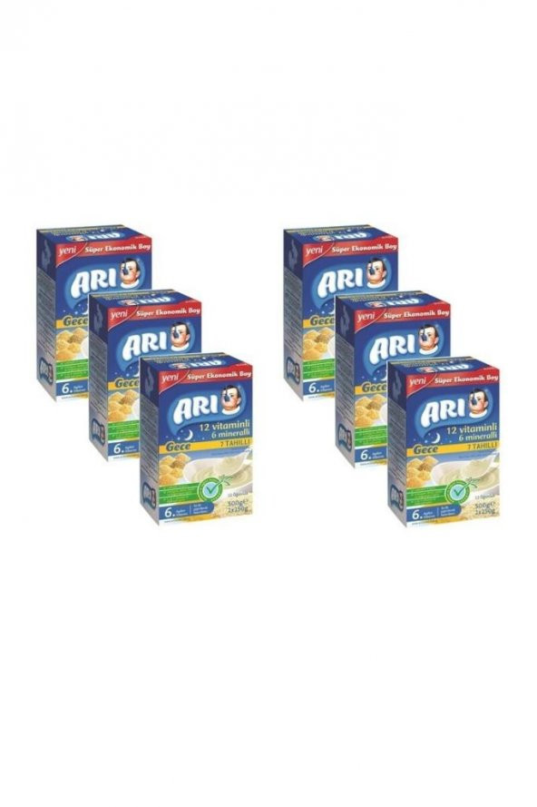 ARI MAMA 7 Tahıllı 500gr Gece 6 Lı Paket ( 6x500gr )