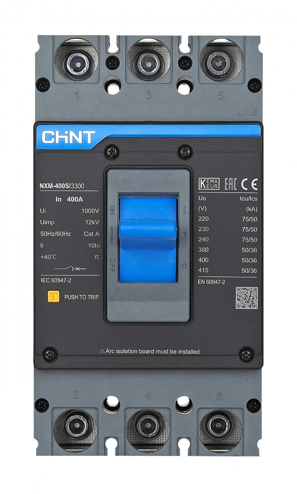 Chint NXM-400S/3300 3x400A 36kA Sabit Kompakt Ş131373 - 2