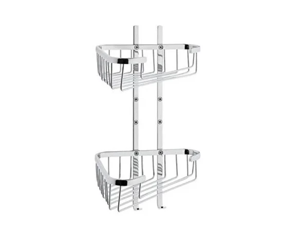 A44163-Vitra Base 300 Krom İkili Süngerlik