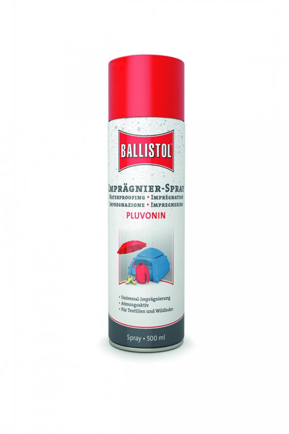 BALLISTOL PLUVONIN WATERPROOFING Su Geçirmezlik Sprey 200ml.