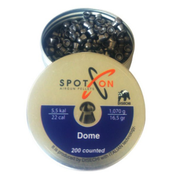 Spoton Dome 5,5mm 16,5gr Pellet (Koca Av Pazarı)