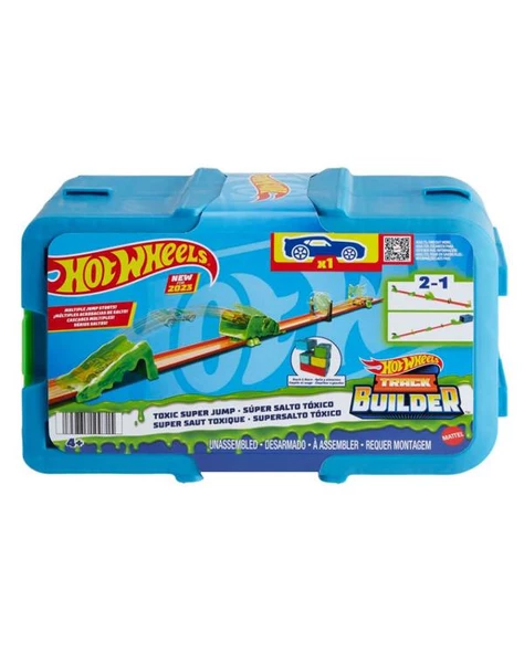 Hot Wheels Track Builder Heyecanlı Atlayış Akrobasi Seti HKX47