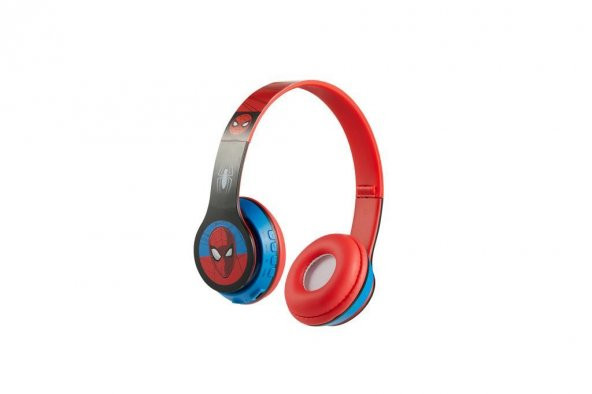 Bluetooth Kulaklık Marvel Spiderman Örümcek Adam Mikrofonlu Kablosuz Çocuk Kulaklığı Lisanslı MV-2004-SP