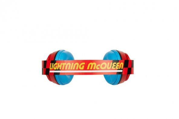 Bluetooth Kulaklık Disney Pixar Cars Arabalar Mikrofonlu Kablosuz Çocuk Kulaklığı Lisanslı DY-2004-CR - 3