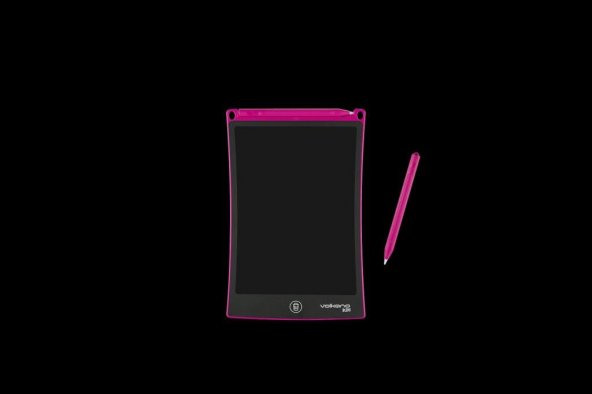 Volkano Doodle Writing Tablet Lcd 8.5 Inç Dijital Kalemli Çizim Yazı Tahtası Grafik Not Yazma Eğitim Tableti Pembe VK-850-PK - 5