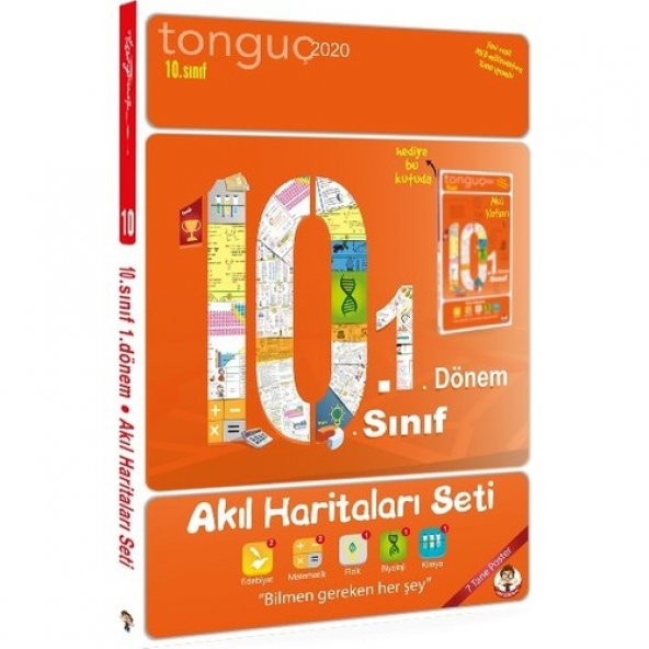 Tonguç Akademi 10. Sınıf 1. Dönem 10.1 Akıl Haritaları Seti