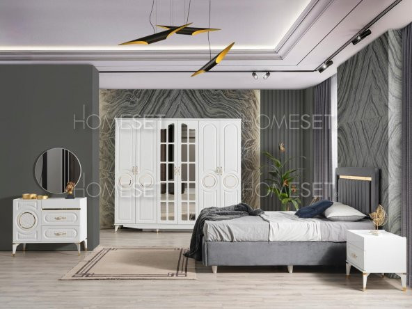 Homeset MDF Country Yatak Odası Takımı Homeset Hatay - 1
