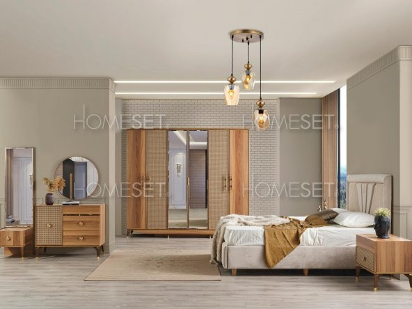 Homeset MDF Konya Yatak Odası Takımı