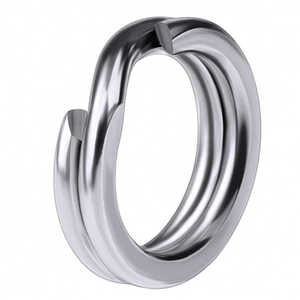SEOUL ONTARIO No:4-6 Mm,20 Kg Çeker, 40 Adet Paslanmaz Çelik Nikel Kaplamalı Split Ring-halka - 2