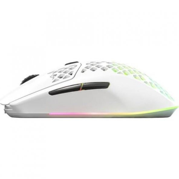 SteelSeries Aerox 3 RGB Wireless Snow Optik Oyuncu Mouse - TEŞHİR - 2