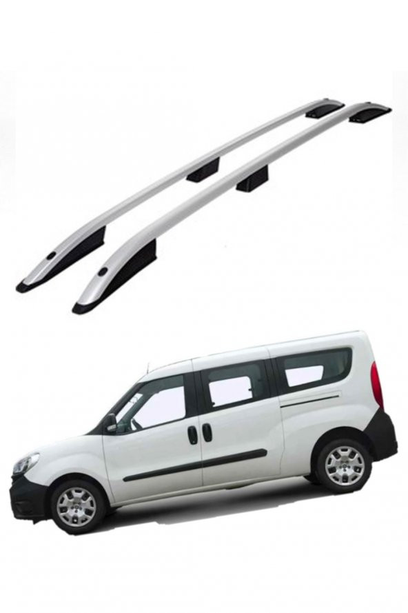 DOBLO MAXİ TAVAN ÇİTASI PORTBAGAJ 2010 2011 2012 2013 2014 2015 2016 2017 2018 2019 2020 2021 2022 - Resim 9