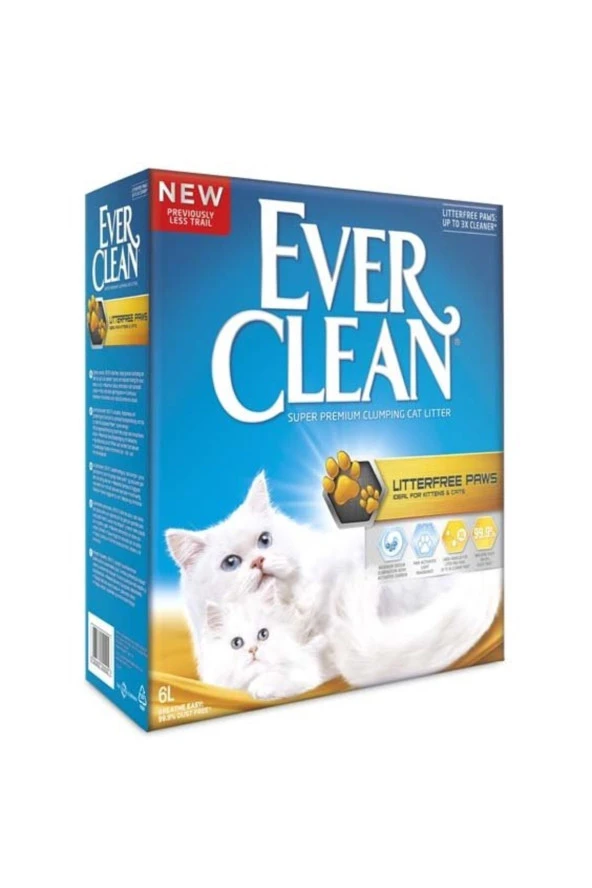 Ever Clean Litter Free Paws Kedi Kumu 6 lt