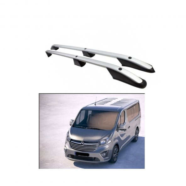 VİVARO KISA ŞASE GRİ PORTBAGAJ TAVAN ÇİTASI 2014 2015 2016 2017 2018 ürün görseli 1