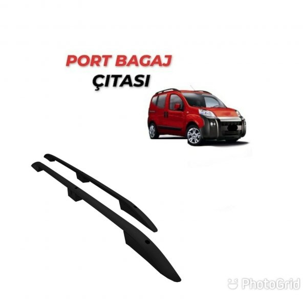 FİAT FİORİNO PORTBAGAJ TAVAN ÇITASI PORT BAGAJ SİYAH