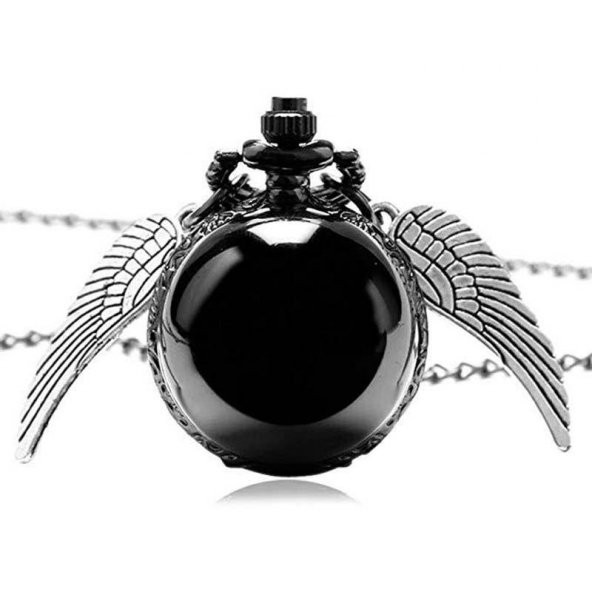 Valkyrie Harry Potter Quidditch Snitch Topu Model Kolye Köstekli Saat - 7
