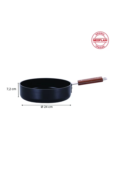 Bien Siyah Wok Tava 24 cm. - 2