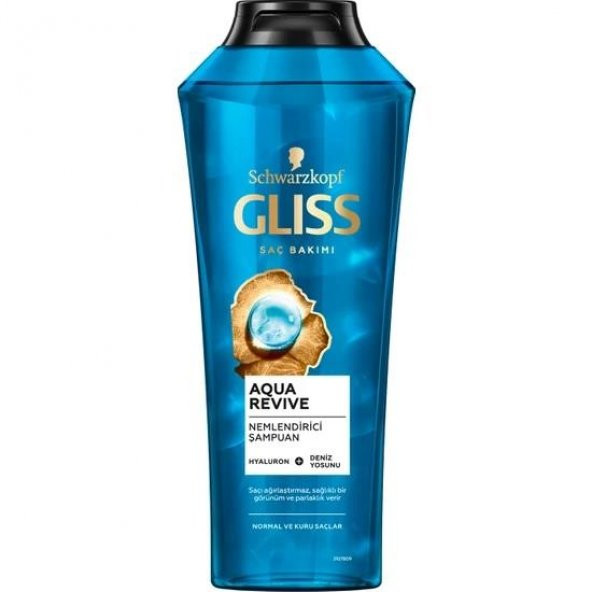 Glıss Şampuan Aqua Revıve Nemlendirici 500 Ml