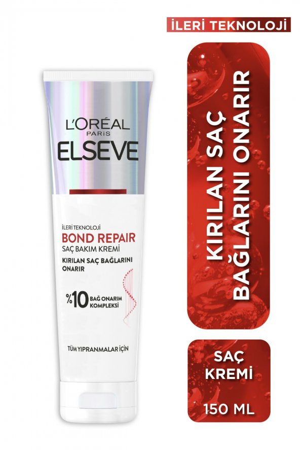 Elseve Bond Repair Tüm Yıpranmalar Için Bakım Krem