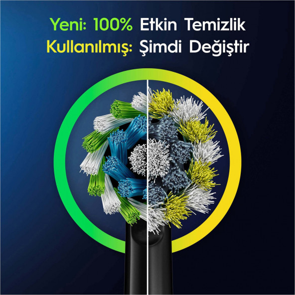 Oral-B Pro 3 3900 Siyah Beyaz 2'Li Şarj Edilebilir Diş Fırçası Seti - 4