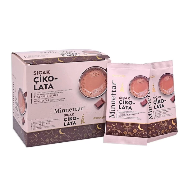 Şekeroğlu Minnettar Tek İçim Sıcak Çikolata 12x18 g
