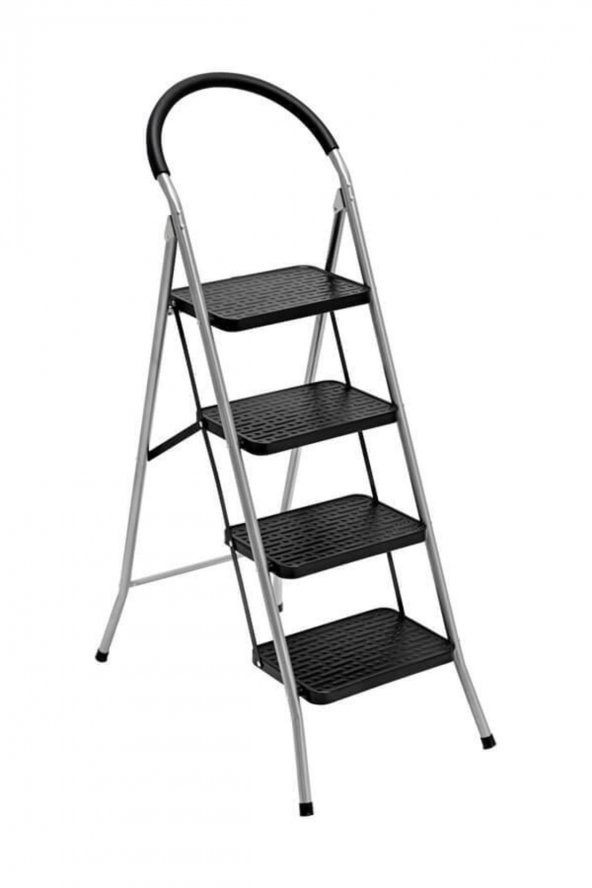 Saraylı 4lü Pratik Lüks Mega Metal Merdiven (1614)
